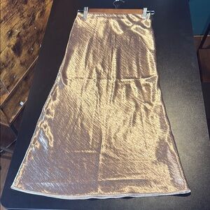 Banana Republic Elegant Metallic Maxi Skirt